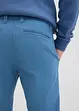 Pantalon droit à pinces en twill de coton, Regular, bonprix