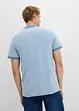 Polo en maille piquée à col zippé, bonprix