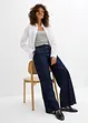 Jean large taille haute, super doux, bonprix
