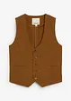 Gilet de costume en toile de coton, bonprix