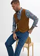 Gilet de costume en toile de coton, bonprix