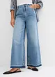 Jean large taille haute, raccourci, bonprix