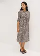 Robe en jersey avec nouettes, bonprix