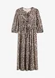 Robe en jersey avec nouettes, bonprix