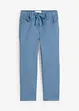 Pantalon droit taille élastiquée 100% coton, Regular, bonprix