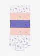 Lot de 5 boxers doux, bonprix