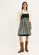Dirndl avec velours en longueur midi (ens. 2 pces), bonprix