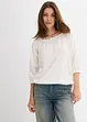 Blouse en jersey 100% coton, bonprix