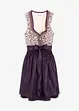 Dirndl avec tablier brodé (ens. 2 pces), bonprix