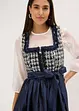 Dirndl avec tablier (ens. 2 pces), bonprix