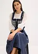 Dirndl avec tablier (ens. 2 pces), bonprix