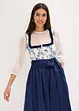 Dirndl à tablier brodé (ens. 2 pces), bonprix