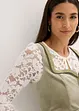 Dirndl avec tablier à sequins (ens. 2 pces), bonprix