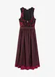 Dirndl avec velours en longueur midi (ens. 2 pces), bonprix