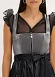 Dirndl avec velours en longueur midi (ens. 2 pces), bonprix