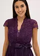 Dirndl avec broderie et jupe en velours (ens. 2 pces), bonprix