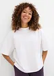 T-shirt épais oversize 100% coton, bonprix
