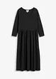 Robe midi en jersey coton, bonprix