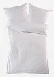 Parure de lit en coton renforcé avec passepoils, bonprix