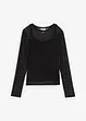 T-shirt manches longues en mesh, bonprix