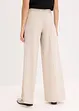 Pantalon à pinces en viscose mélangée, bonprix