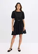Robe avec ceinture et rivets, bonprix