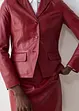 Blazer court en cuir d’agneau nappa, bonprix