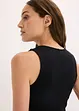 Robe courte à boutons décoratifs, bonprix