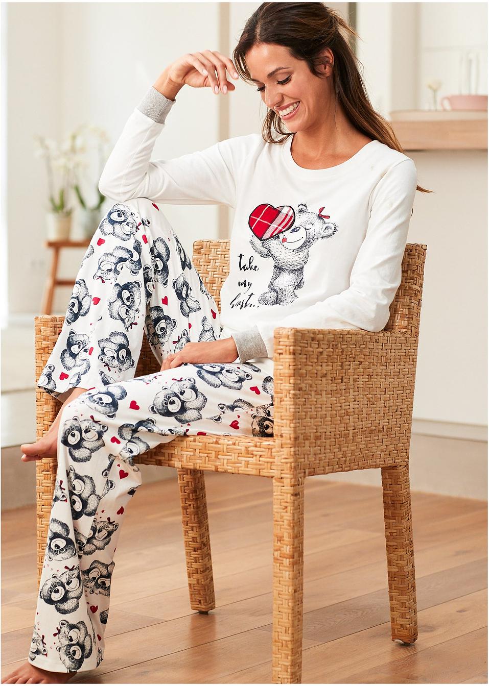 Pantalon Pyjama Femme Flanelle Doux - Imprimé Kawaii Chat - Taille Élastique XS à XXL - Confort Maison Automne/Hiver